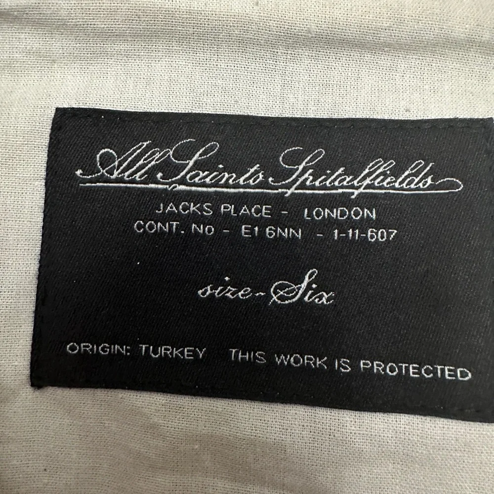 Classic Women’s Trench Coat All Saints Women's Beige Trench Belted small UK 6 - Picture 6 of 10